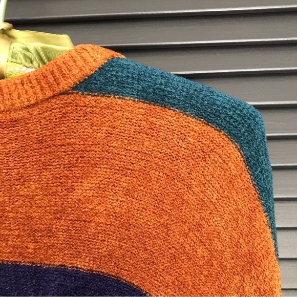 Free People”All About You”  Pullover Sweater in Terracotta, Size Small - Picture 10 of 14